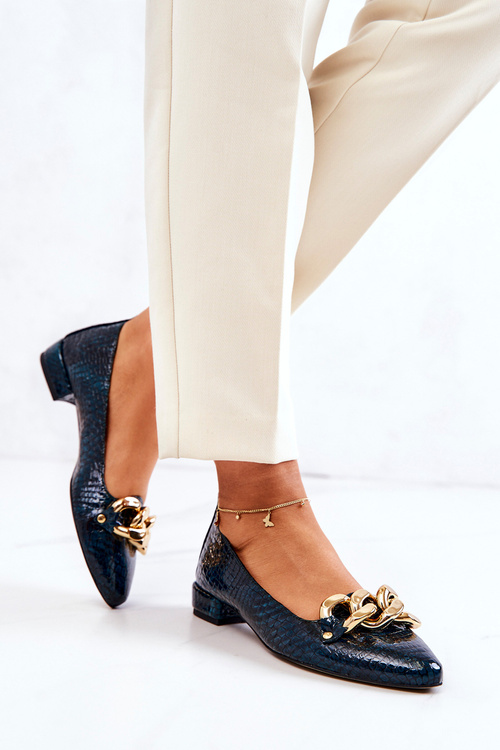 Leather Laquered Snakeskin Pumps Green Elissabeth