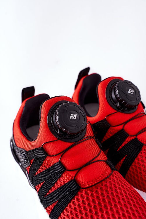 Children's Sport Shoes With A Knob ABCKIDS Red