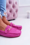 Mokassins Women's Lightweight Eco-suede Fuchsia Think