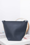 Navy Blue Women's Handbag A4 Shopper Bag
