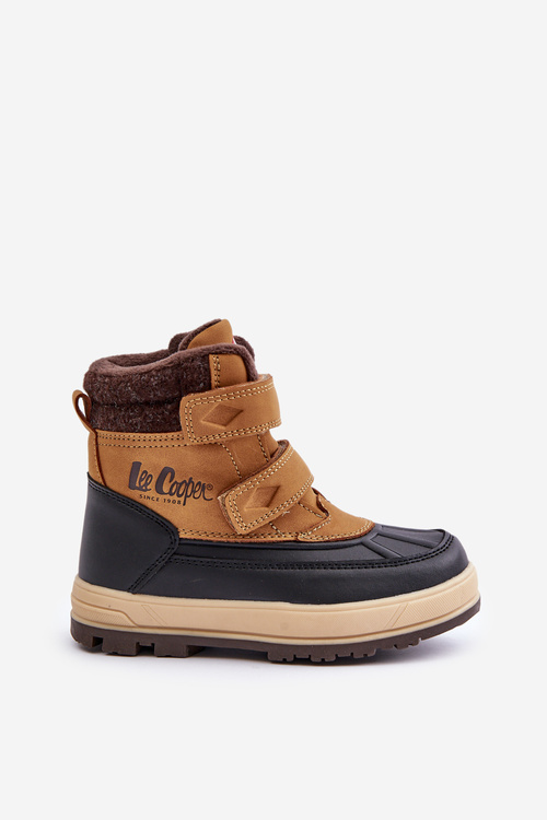 Insulated Snow Boots for Boys Lee Cooper LCJ-23-01-2059 Camel