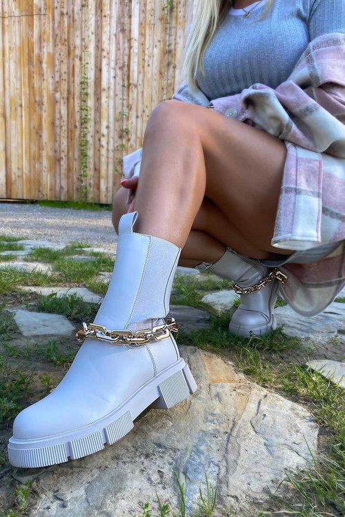 Insulated Chelsea Boots Grey Must Have