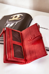 Women's Eco Leather Wallet Red Irinda