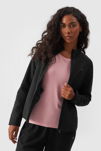 Womens Polar Regular With Collar 4F Black 4FWMM00TFLEF294-20S