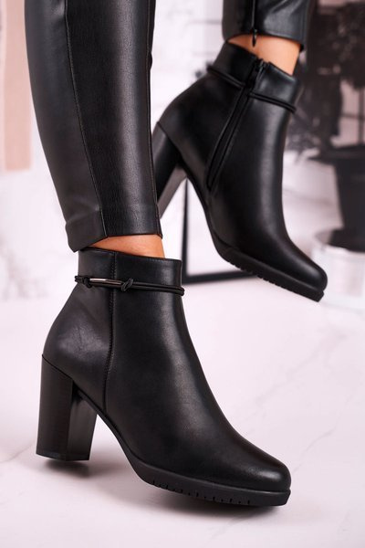 Women’s Insulated Ankle Boots Sergio Leone Black BT306