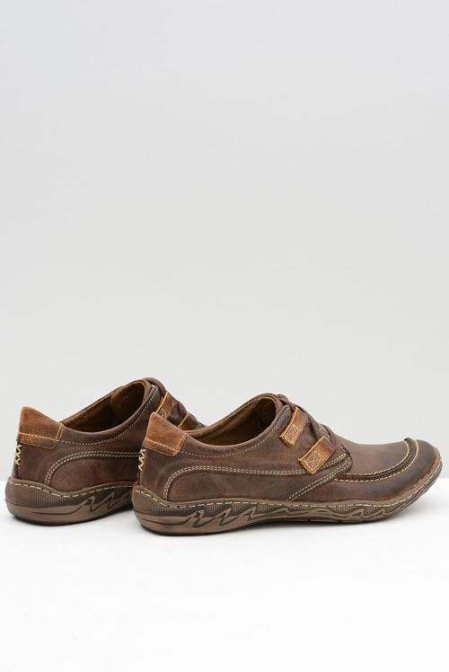 Men's Leather Brown Elton Half Boots