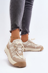 Women's Sports Shoes Sneakers Beige Phyrena