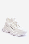 Women's Sock Sneakers White Keaton