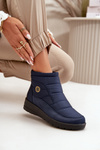 Women's Insulated Snow Boots Navy Helis