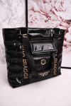Large Shopper Bag With Pocket LAURA BIAGGI Black