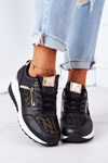 Wedge Sneakers Black Weekend