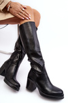 Women's Insulated Boots On Heel Black Theisen