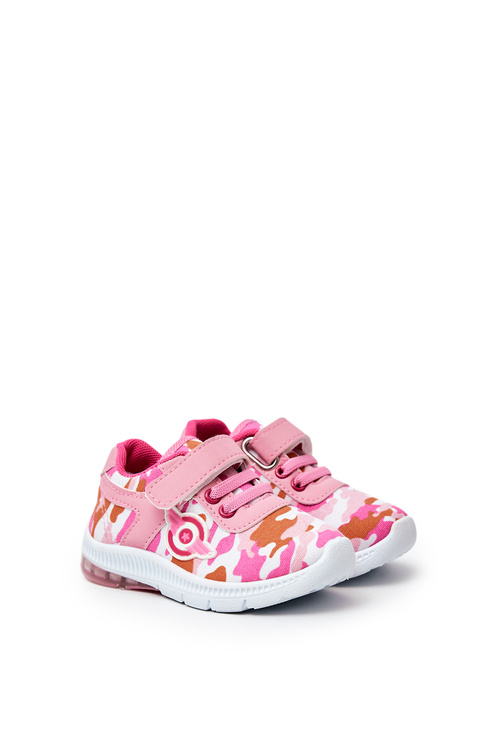 Children's Sport Shoes On Velcro Pink Bethy