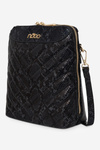 Animal Pattern Satchel Bag NOBO NBAG-R3200-C019 Dark Grey