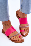 Women's Flip Flops With Decorative Strap Fuchsia Sublime