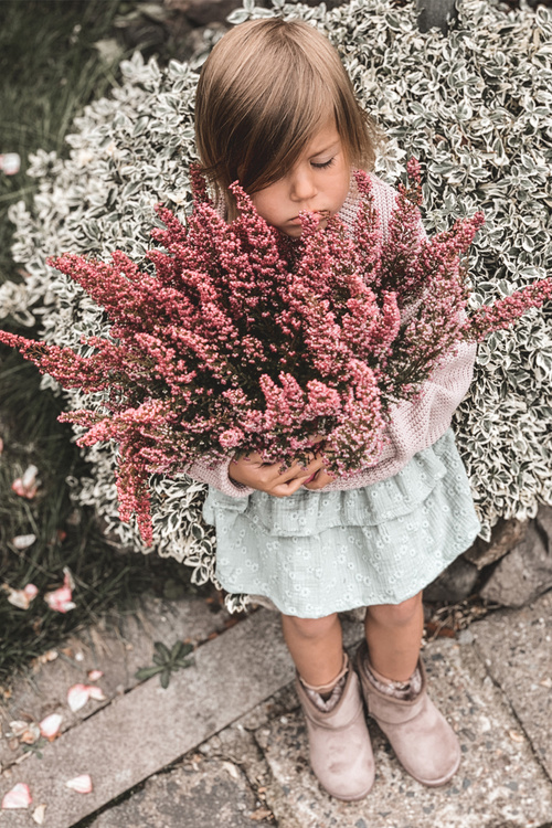 Children's Insulated Snow Boots Dark Beige Gooby