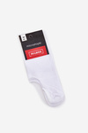 Ladies Cotton Smooth Microstop Socks White