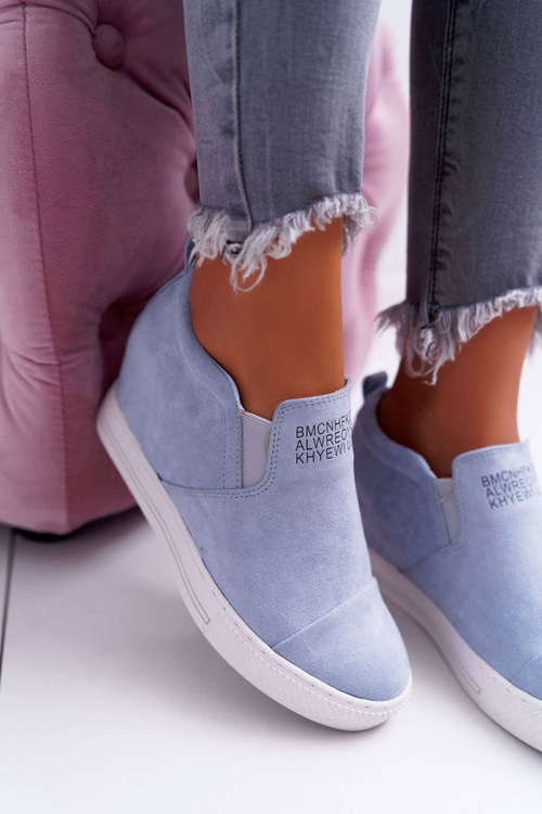 Women's Sneakers Sneakers Lu Boo Slip-on Blue Kaori