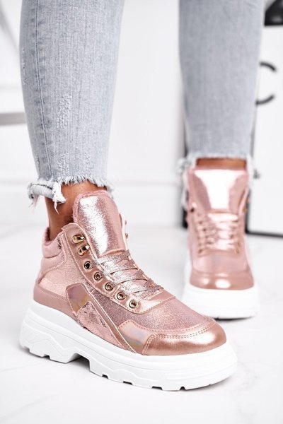 Women’s Sport Shoes Warm High Champage Davan