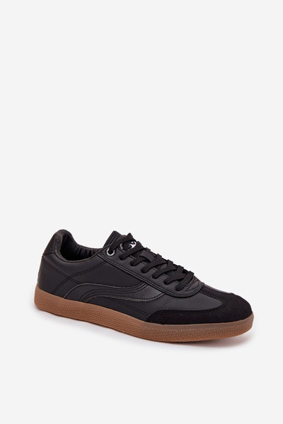 Męskie Sneakersy Czarne LEE LIAN MEN LOW 50253045