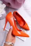 Women's Orange Yanna Stilettos