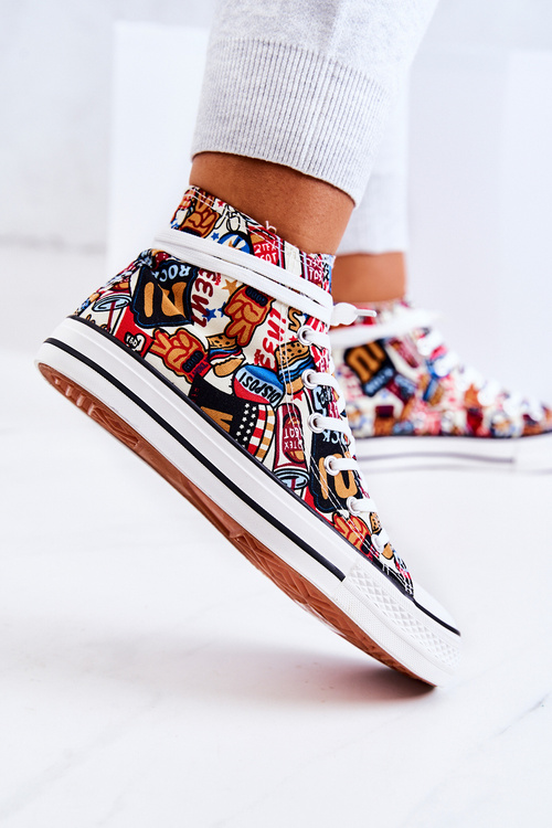 Logged High Sneakers Multicolor Nollie