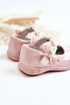 Children's Ballerinas With Velcro Pink Evelyn