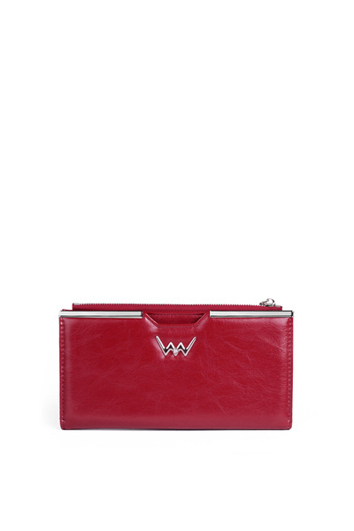 Large Wallet with Clasp Red Nadine
