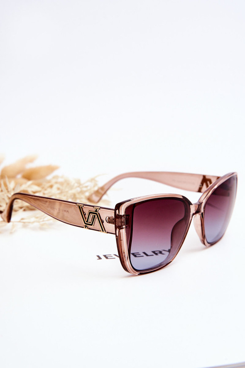 Sunglasses With UV400 Prius V202 Decoration Transparent Pink