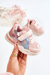 Children's Cloth Sport Shoes Pink Nathine