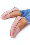 Women's Suede Loafers Pink Madelyn