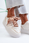 Sneakersy Damskie Na Platformie Tessama 55-26
