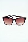 Women's Sunglasses Gold Prius PR-V43 Black Brown Gradient