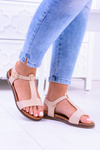 Beige Women's Flat Sandals Sunnyside