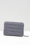 Small Grey Women's Jeans Wallet DIANA&CO