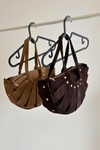 Bag Made of Natural Suede Beige Tialine