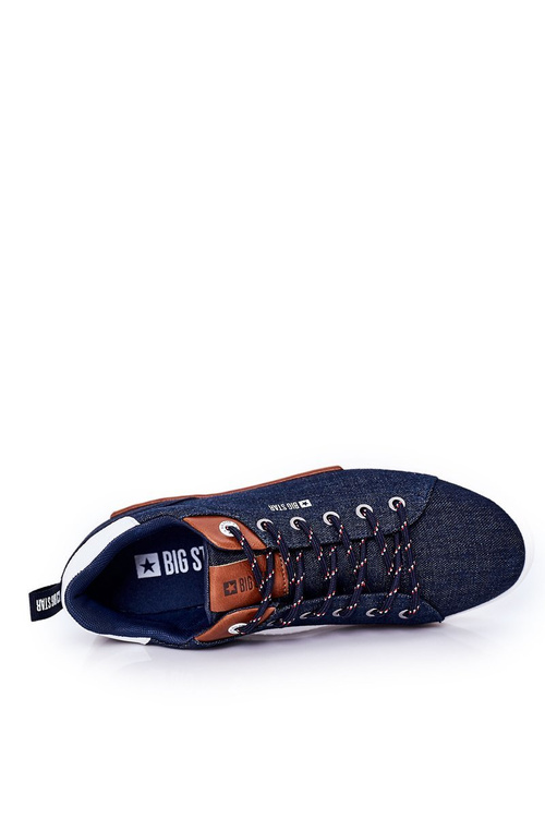 Men's Sneakers Big Star HH174163 Navy Blue