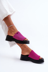 Women's Slippers Big Star NN274026 Fuchsia