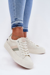 Damskie Sneakersy Zgaszona Biel LEE LAYLA WOMEN LOW 50251003