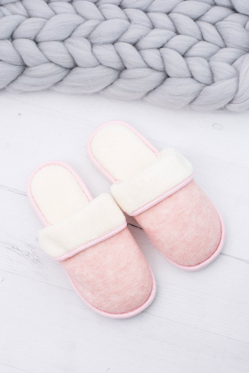 Women's Pink Home Sleepy Flip Flops