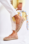Classic Women's Espadrilles Openwork Nude Catris