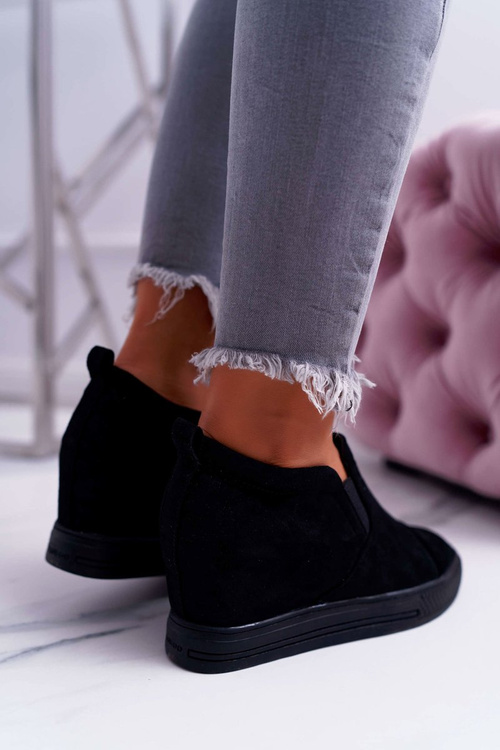 Women's Sneakers Sneakers Lu Boo Slip-on Black Kaori