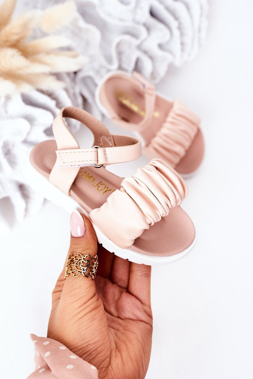 Children's Velcro Sandals Pink Aimy