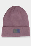 Women's Winter Hat with Logo 4F 4FAW23ACAPF301-53S Dark Pink