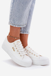 Womens Sneakers On Platform Lee Cooper LCW-25-02-3289 White