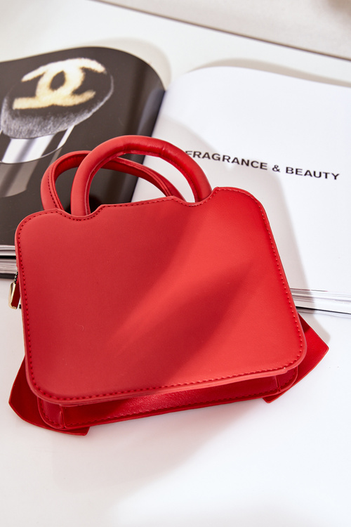 Small Bag With Bow Red Nesehe