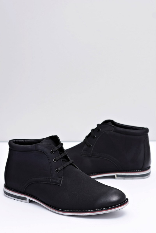 Men's Black High Boots Ramirez Stiletto Boots