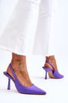 Classic Pointed Heels Violet Whitley