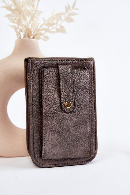 Small Purse With Ornament Graphite Neliss