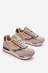 Fashionable Sneakers Memory Foam System Big Star LL274364 Beige